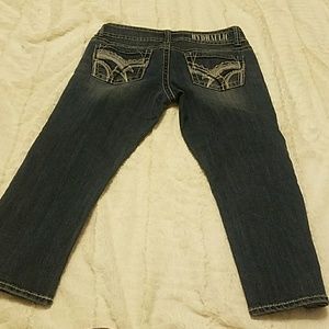 HYDRAULIC JEANS CAPRIS